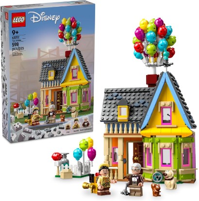 Picture of LEGO Disney and Pixar ‘Up’ House, Classic Disney Celebration Building Toy Set for Kids and Movie Fans Ages 9 and Up, A Fun Gift for Fans and Anyone Who Loves Creative Play, 43217