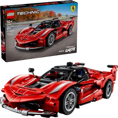 Picture of LEGO Technic Ferrari FXX K Toy Car - Building Toy for Girls & Boys, Ages 10+ - Cool Birthday Gift for Kids - Race Car Model for Play & Display - 42212
