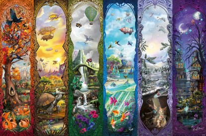 Picture of Ravensburger The Six Portals 7000 Piece Jigsaw Puzzle | Premium Quality Made in Europe | FSC Certified Materials The Forest Stewardship Council