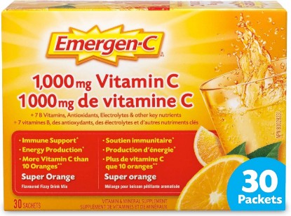Picture of Emergen-C Super Orange Pkt 30 by Emer'gen-C