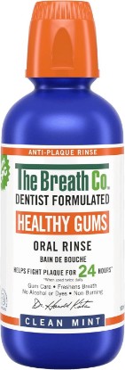 Picture of TheraBreath Healthy Gums Oral Rinse Clean Mint Flavor 16 fl oz 473 ml