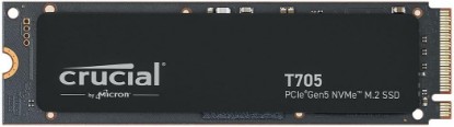 Picture of Crucial T705 PCIe Gen5 NVMe 4TB SSD, Up to 14,100MB/s, TLC NAND, Intel & Ryzen Compatible, for Hardcore Gaming & High-Speed Storage, Solid State Drive, Includes 1Mo Adobe CC – CT4000T705SSD3 Global Recycled Standard