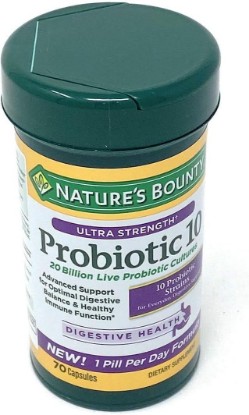 Picture of Nature's Bounty Ultra Strength Probiotic 10, 70 Capsules