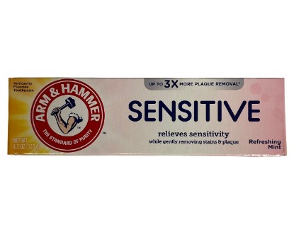 Picture of Arm Hammer Sensitive Orajel Enamel Strengthening Toothpaste Frosted Mint 4.5 Ounce