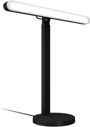 Picture of Logitech G Litra Beam Premium LED Gaming Light with TrueSoft - Graphite | Premium gaming, adjustable desktop mount, brightness and color temp settings, desktop app control for PC and Mac
