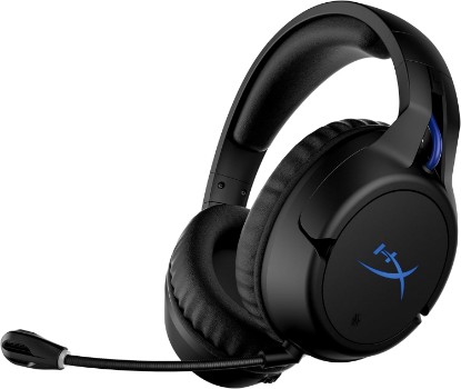 Picture of HyperX Cloud Flight – Wireless Gaming Headset for PS5 and PS4, Up to 30-hour battery, Memory foam ear cushions and premium leatherette, Noise-Cancelling Microphone with LED Mic Mute