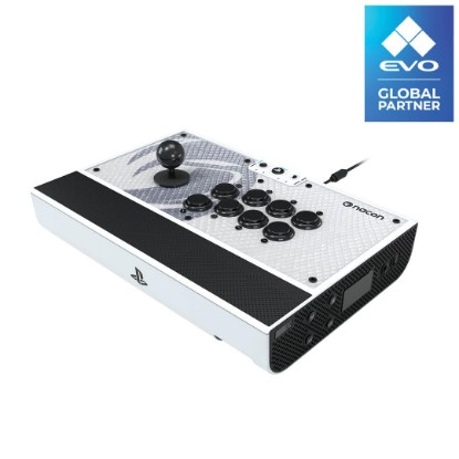 Picture of Nacon Daija Arcade Fight Stick Officially Licensed for PlayStation | For PS5, PS4 and Windows 10, 11 PC - Sanwa Joysticks and Action Buttons, Customizable Front Plate, 3-Meter Cable