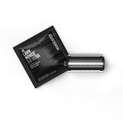 Picture of MANSCAPED The Lawn Mower® 5.0 Ultra SkinSafe® Replacement Foil Blade | Stainless Steel Groin Hair Foil Shaver Head Refill, for Close Body Hair Grooming, Snap-In Cartridge, 1 Pack
