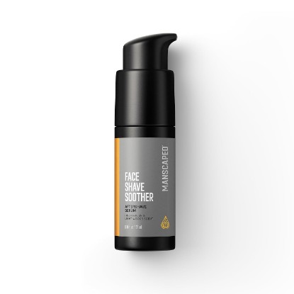 Picture of MANSCAPED Face Shave Soother, Men's Aftershave Serum Infused with Red Algae, Menthyl Lactate & Vitamin B3 for Cooling, Soothing & Hydration, Vegan, Paraben-Free, 28ml