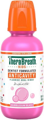 Picture of TheraBreath Kids Anticavity Mouthwash, Bubblegum Blast, 10 FL OZ