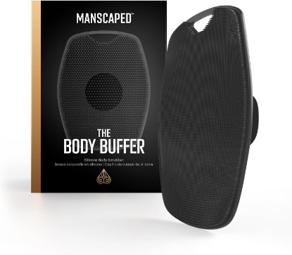 Picture of MANSCAPED The Body Buffer Premium Silicone Cleansing Scrubber | For Nourishing & Exfoliating, Lather Boosting Bristles, Ergonomic No-Slip Handle, Long-Lasting & Easy to Clean (1-Pack)