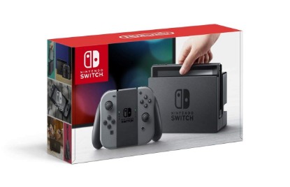 Picture of Nintendo Switch Console Gray Joy-Con (Renewed)