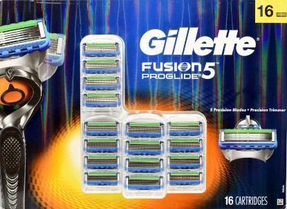 Picture of Gillette Fusion5 ProGlide Men's Razor Blade Refills, Pack of 16 Cartridges (packaging may vary)