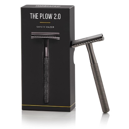 Picture of MANSCAPED The Plow® 2.0 Premium Single Blade Double-Edged Safety Face Razor for Men
