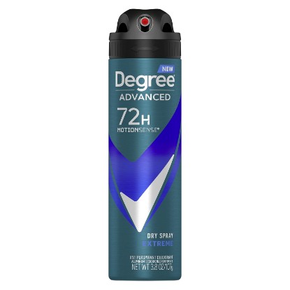 Picture of Degree Men Antiperspirant Deodorant Dry Spray Extreme Deodorant for Men With MotionSense Technology 3.8 oz