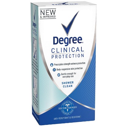Picture of Degree Women Clinical Protection Anti-Perspirant Deodorant Shower Clean 1.70 oz ( Pack of 4)