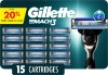 صورة Gillette Mach3 Men's Razor Blades, 15 Blade Refills