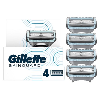 Picture of Gillette SkinGuard Men's Razor Blades, 4 Blade Refills
