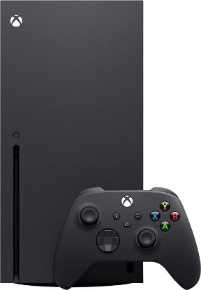 Picture of Microsoft Xbox Series X 1TB SSD Video Gaming Console + 1 Wireless Gaming Controller, Black - 16GB GDDR6 RAM, 8X Cores Zen 2 CPU, 802.11AC WiFi, 8K HDR, 4K UHD Blu-Ray - TWE HDMI Cable (Renewed)