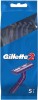 Picture of Gillette 2 Men's Disposable Razor, 5 Units - Pack of 2