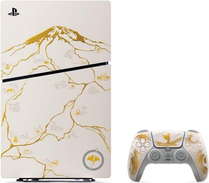 Picture of PlayStation 5 Console – Ghost of Yōtei Gold Limited Edition Bundle (Slim Edition)