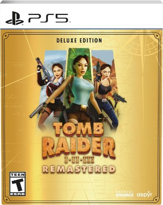 Picture of Tomb Raider I-III Remastered Starring Lara Croft Deluxe Edition - PlayStation 5