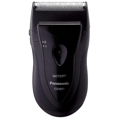 Picture of Panasonic Electric Razor for Men, Cordless Wet Dry Lightweight Shaver with Ergonomic Grip, ES3831K, Black