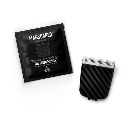 Picture of MANSCAPED The Lawn Mower® Electric Groin Hair Trimmer Ceramic Blade Head Refill, Hygienic Snap-In Trimmer Replacement Cartridge, Electric Clipper Blade for Models 2.0, 3.0, 4.0, (1 Pack)