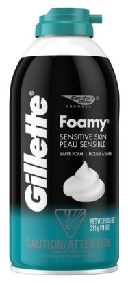 Picture of Gillette Foamy Shave Foam Sensitive 11 Ounce (325ml)