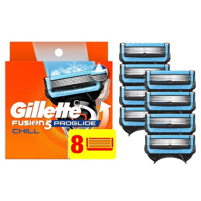 Picture of Gillette Fusion5 ProShield Chill Men's Razor Blades, 8 Blade Refills
