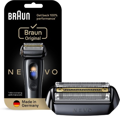 Picture of Braun NEVO Electric Shaver Original Replacement Head, Get Back 100% Performance, Upgrade to Braun's Most Advanced Electric Razor Head, with AeroTouch Technology