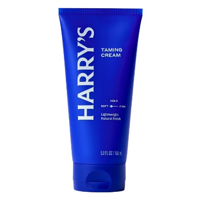 Picture of Harry's Taming Hair Cream for Men - 5.1 fl oz | Soft Hold and Natural Finish - PACKAGING MAY VARY