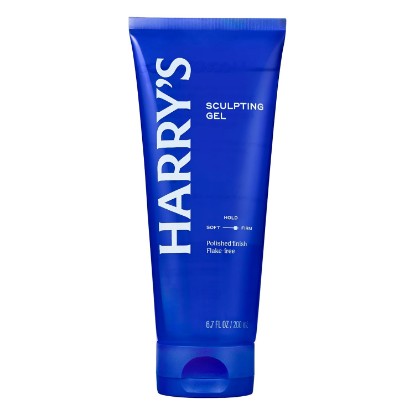 Picture of Harry's Sculpting Hair Gel for Men - 6.7 fl oz | Firm Hold and Polished Finish - Alcohol-Free Formula