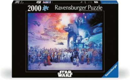 Picture of Ravensburger Star Wars Universe - 2000 Piece Jigsaw Puzzle - Exciting Vision That Includes Every Character from Episodes 1-6 - Frameable - Premium Quality - Puzzles for Adults The Forest Stewardship Council
