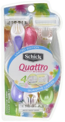 Picture of Schick Quatro Womn Disp S Size 3ct