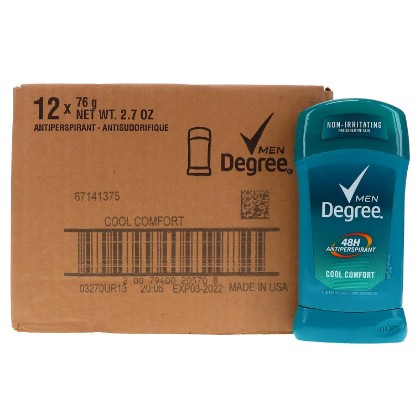 Picture of Degree Men Anti-perspirant, Cool Comfort 2.7 Oz (Pack of 12)
