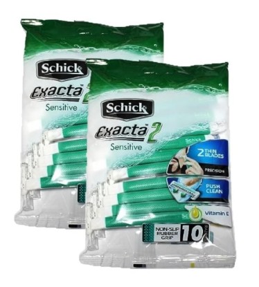 Picture of Schick Exacta2 Sensitive Disposable Shaver 20p (10 Count x 2Pack)