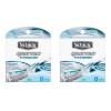 Picture of Schick Quattro Titanium Razor Blade Refills for Men - 8 Count - 2 Pack