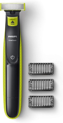 Picture of Philips OneBlade Hybrid Electric Trimmer and Shaver, QP2520 GreenCircle Certified: Certified Environmental Facts Label