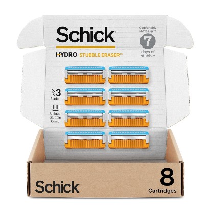 Picture of Schick Hydro Stubble Eraser Refills — Stubble Razor Refills, 8 Count