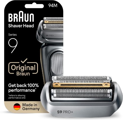 Picture of Series 9 Men's Electric Shaver Head Original Replacement Blade, Silver 94M GreenCircle Certified: Certified Energy Savings