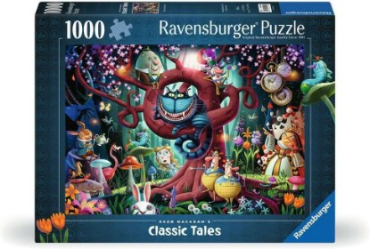 Picture of Ravensburger Most Everyone is Mad - 1000 Piece Jigsaw Puzzle - Stunning Rendition of Alice in Wonderland - Bold, Imaginative Scene - Ideal Gift - Frameable Art - Screen-Free Fun - Puzzles for Adults The Forest Stewardship Council