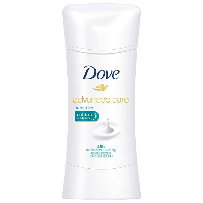 Picture of Dove Advanced Care Antiperspirant Deodorant, Sensitive 2.6 Oz