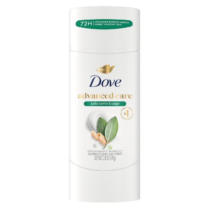 Picture of Dove Advanced Care Palo Santo Antiperspirant Stick 2.6oz | For stress sweat, Helps stay dry & confident, With 7% serum, Palo Santo scent