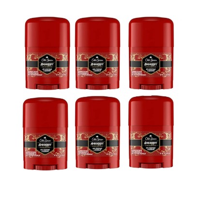 Picture of Old Spice Swagger Antiperspirant Deodorant for Men, 6 Pack, Invisible Solid, Red Collection Cedarwood Long lasting Scent, 24 Hour Sweat and Odor Protection, Mini Travel Size 0.5oz