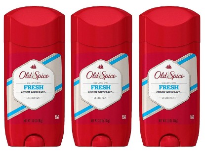 Picture of Old Spice High Endurance Long Lasting Deodorant Fresh 3 Ounce (Pack of 3)