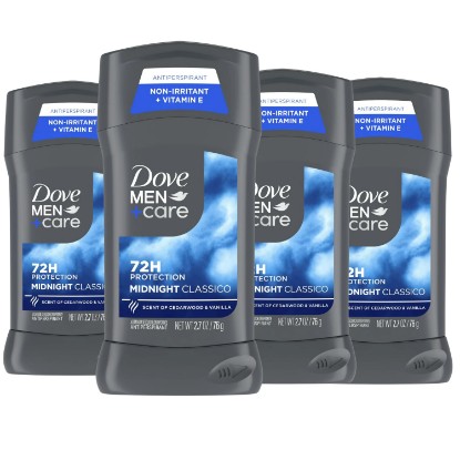 Picture of Dove Men+Care Antiperspirant Deodorant Midnight Classico, 2.7 oz (Pack Of 4)
