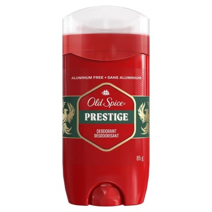 Picture of Old Spice Red Collection Prestige Deodorant Stick for Men, Aluminum-Free, Long Lasting Odor Protection, Fresh Masculine Scent, 85g (1 Pack)