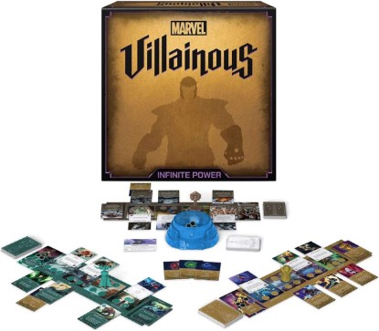 Picture of Ravensburger Marvel Villainous: Infinite Power Strategy Board Game - Engaging Brain Teaser for Ages 12 & Up | Unique Marvel Characters | Adjustable Difficulty | Great for Marvel Fans