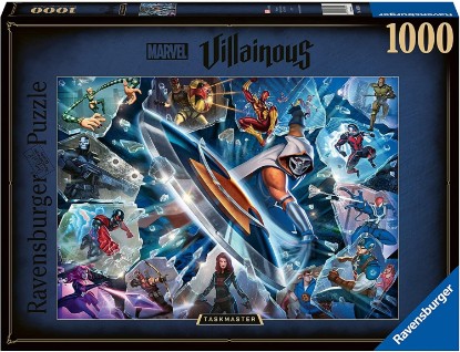 Picture of Ravensburger Marvel Villainous: Taskmaster 1000 Piece Jigsaw Puzzle for Adults - 16905 - Every Piece is Unique, Softclick Technology Means Pieces Fit Together Perfectly The Forest Stewardship Council